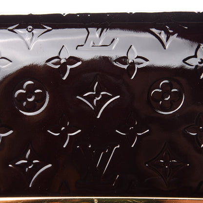 Louis Vuitton Vernis Ana Clutch Amarante 9 of 11