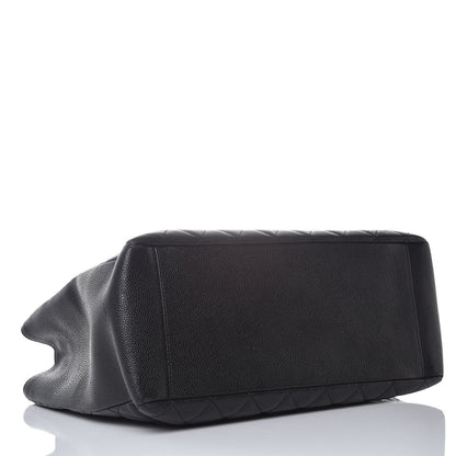 Chanel Caviar Quilted Grand Shopping Tote GST Black 4 of 11