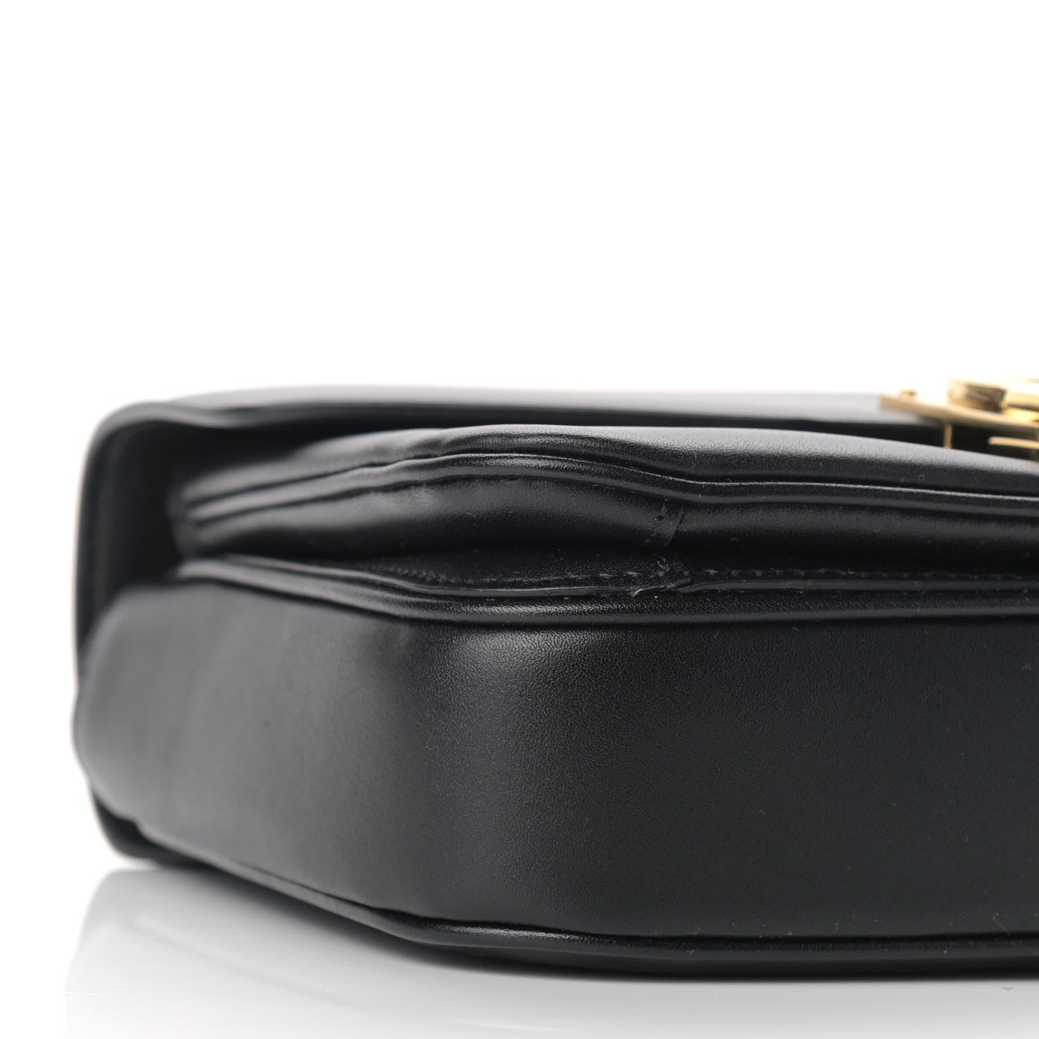 Celine Shiny Calfskin Small C Bag Black 7 of 8