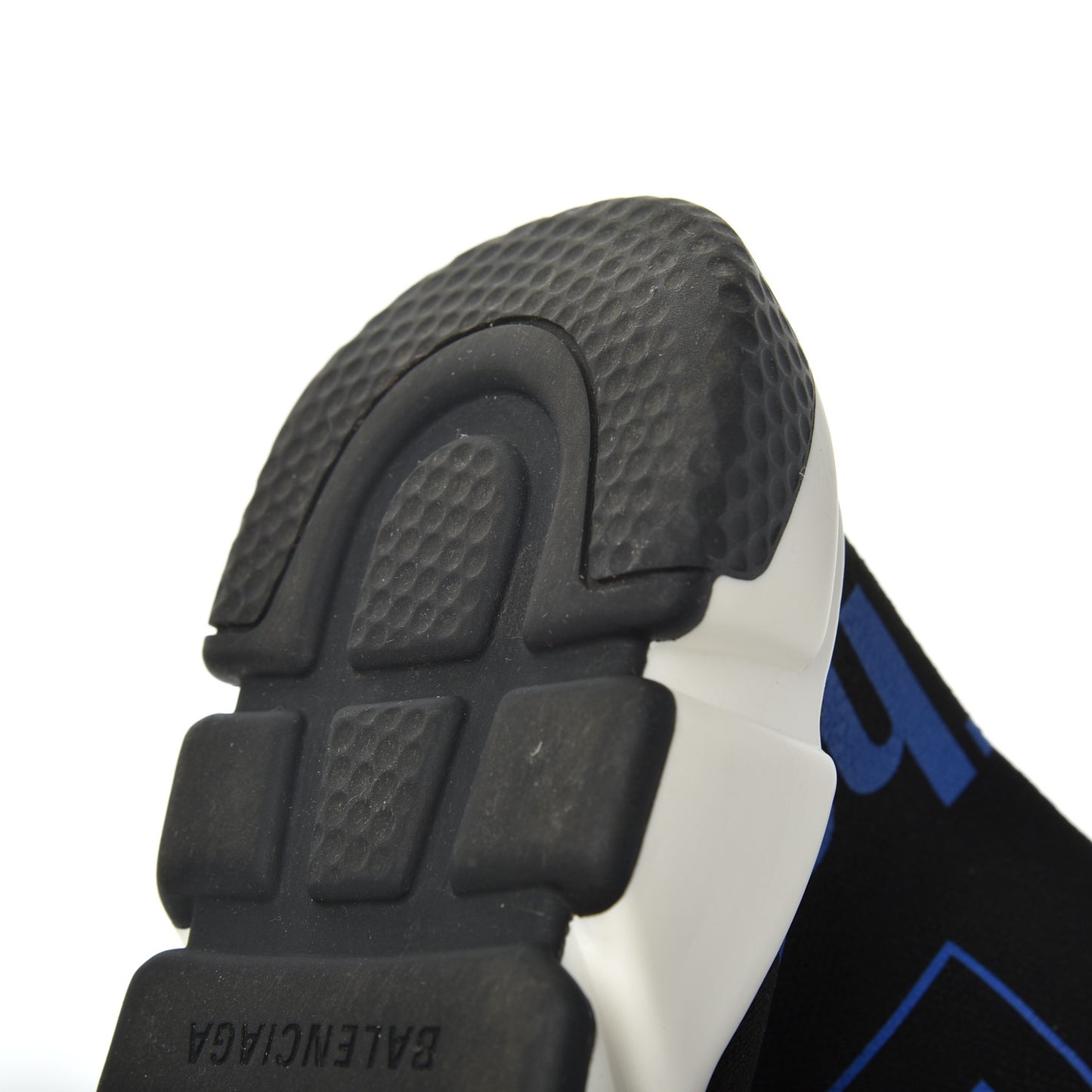 Neoprene Knit Power of Dreams Womens Speed Sneakers 38 Black Bleu