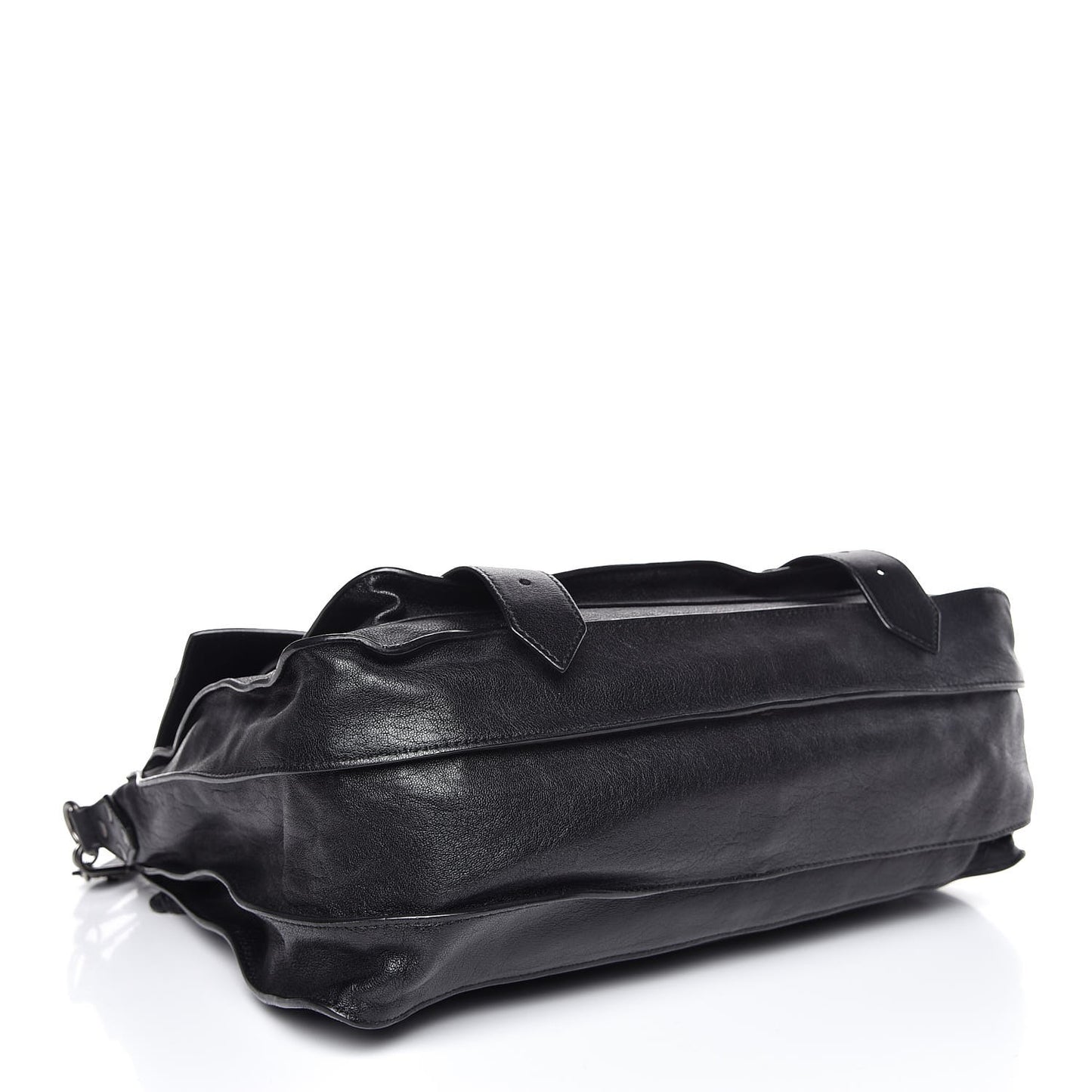 Lambskin PS1 Large Satchel Black