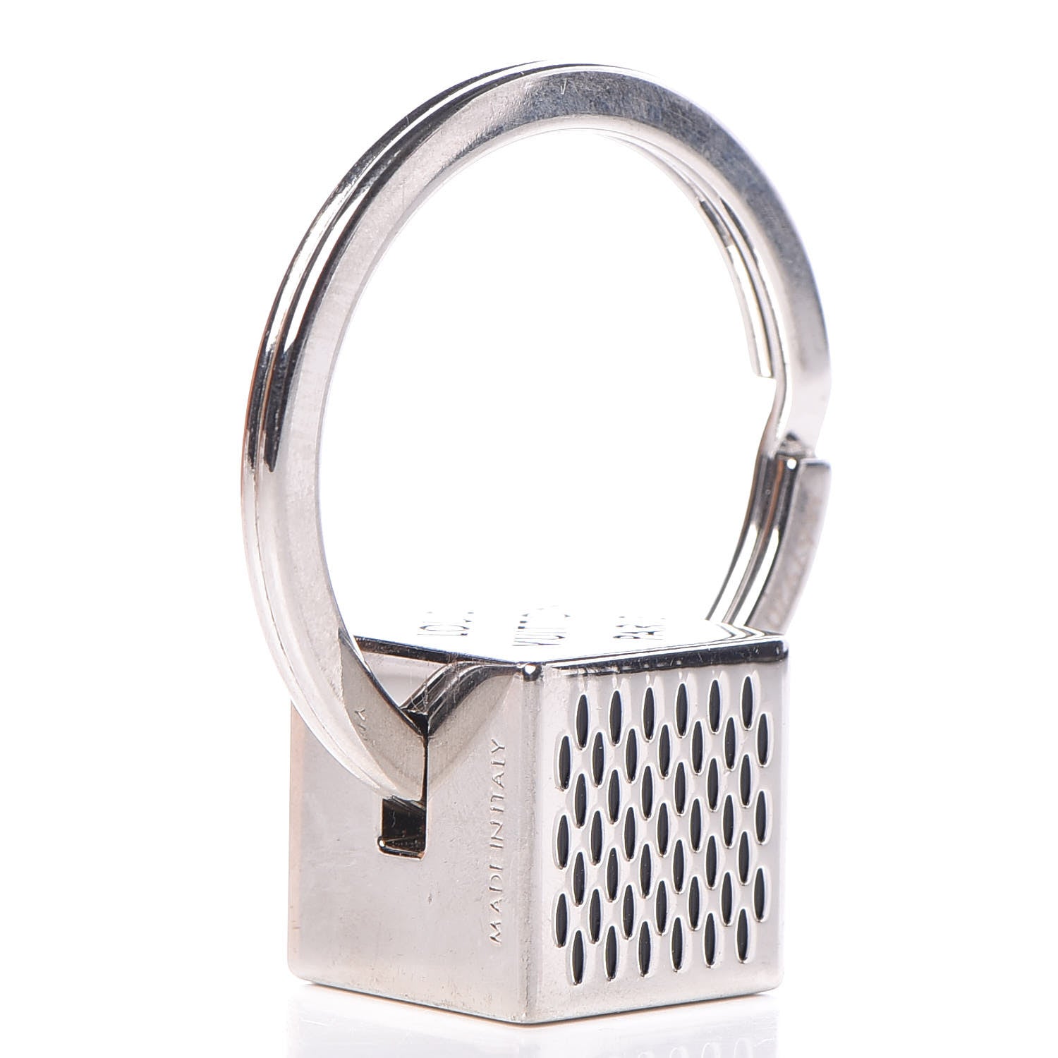 Louis Vuitton Damier Cube Key Holder Silver 3 of 7