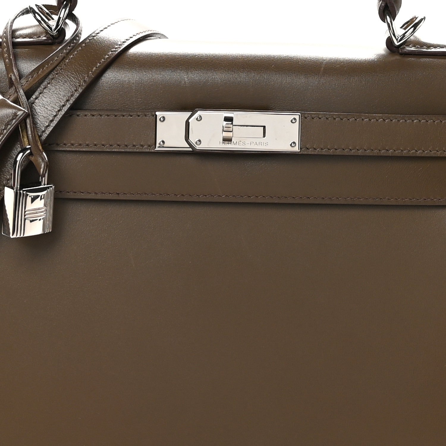 Hermes Box Kelly Sellier 28 Vert Olive 8 of 13