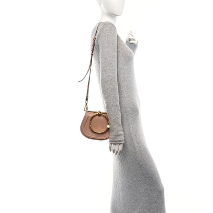 Chloe Calfskin Suede Nile Bracelet Bag Biscotti Beige 2 of 9
