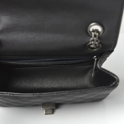 Chanel Sheepskin Quilted 2.55 Reissue Mini Flap Dark Grey 5 of 11