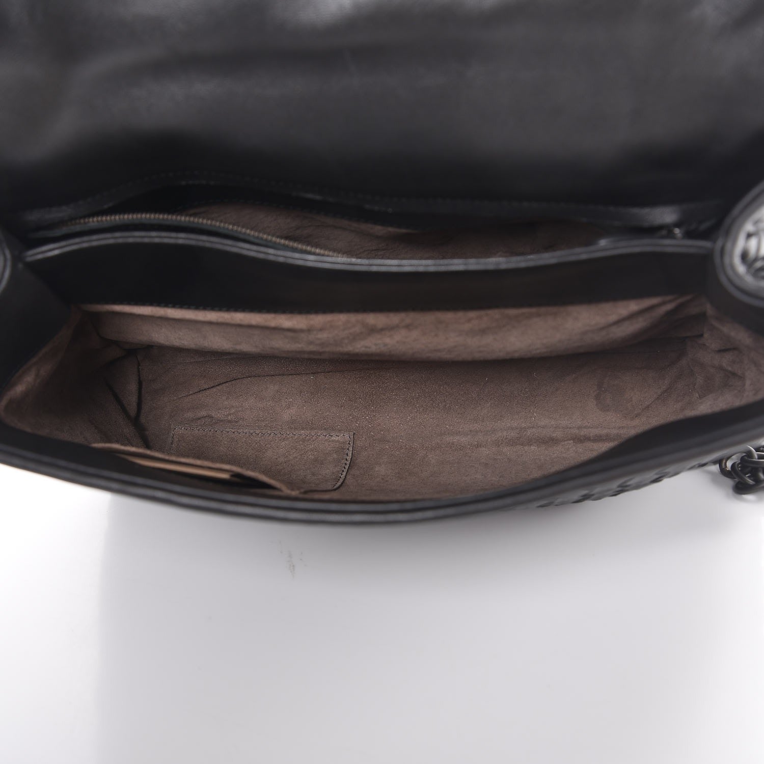 Bottega Veneta Nappa Intrecciato Medium Olimpia Bag Black 5 of 8