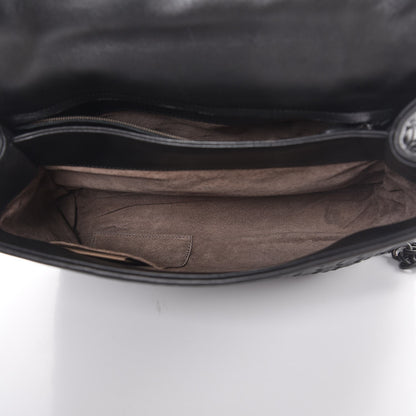 Bottega Veneta Nappa Intrecciato Medium Olimpia Bag Black 5 of 8