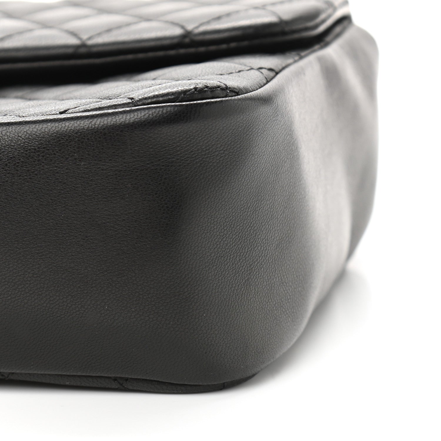 Chanel Lambskin Quilted Medium Westminster Pearl Flap Black 10 of 11