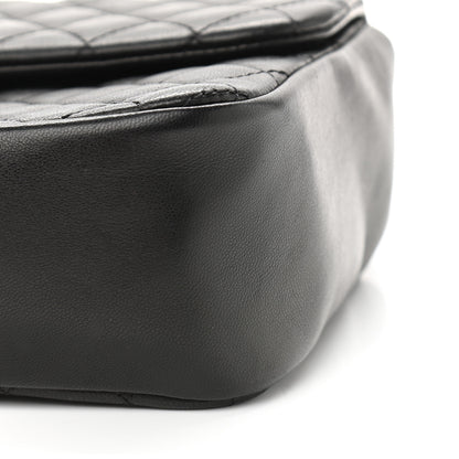 Chanel Lambskin Quilted Medium Westminster Pearl Flap Black 10 of 11