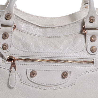 Balenciaga Agneau Giant 12 Rose Gold Hardware City White Light 8 of 9