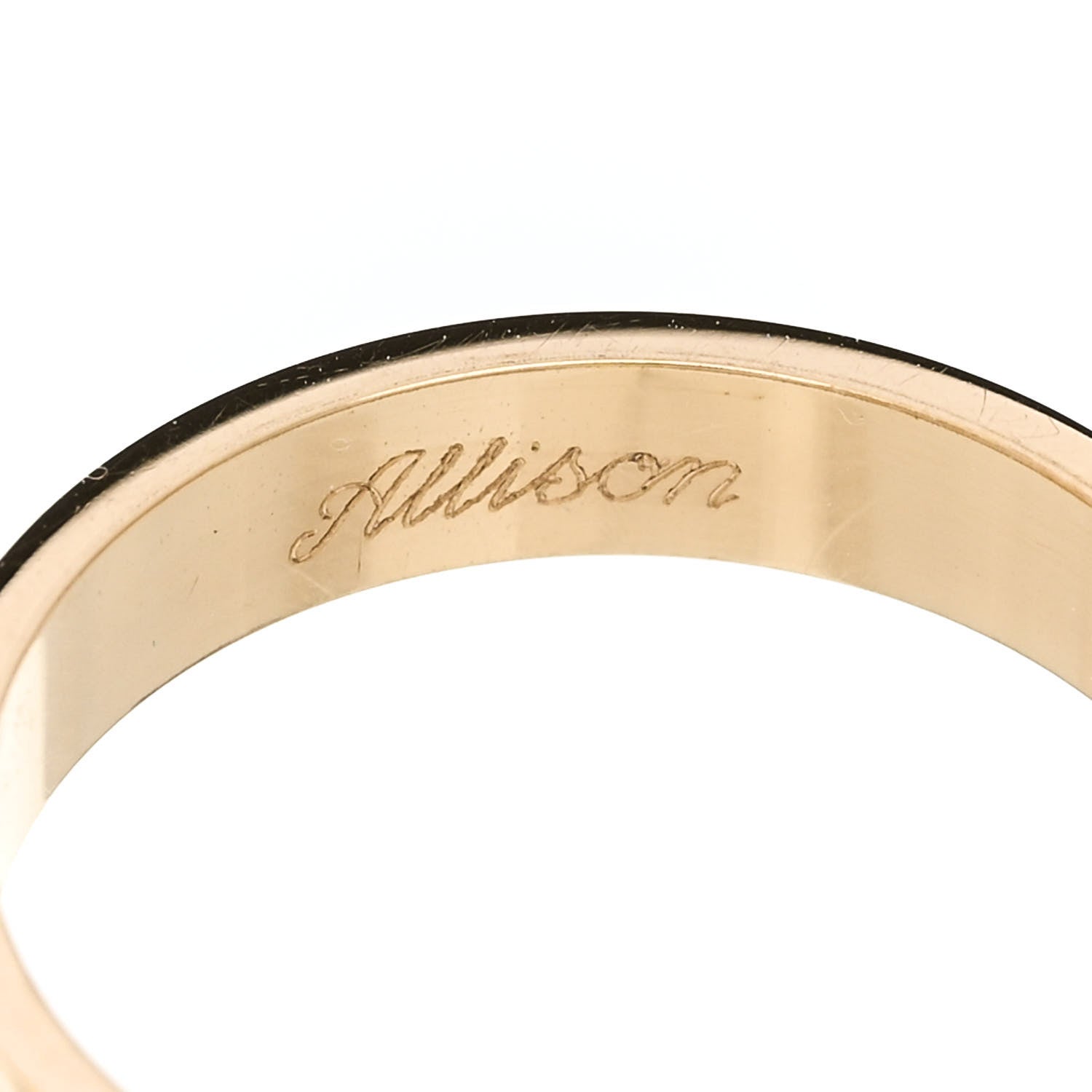 Cartier 18K Yellow Gold 3.5mm LOVE Wedding Band Ring 52 6 5 of 6