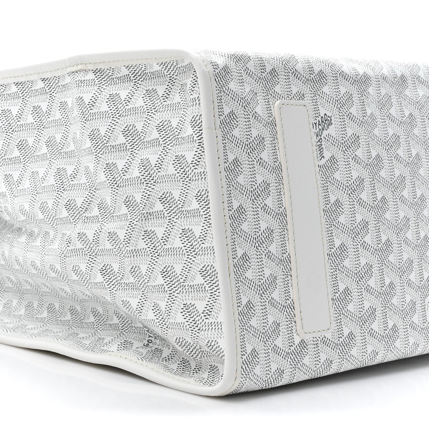 Goyard Goyardine Saint Leger Soft Briefcase Backpack White 9 of 9