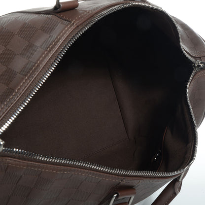 Louis Vuitton Damier Infini Keepall Bandouliere 45 Meteor 5 of 7