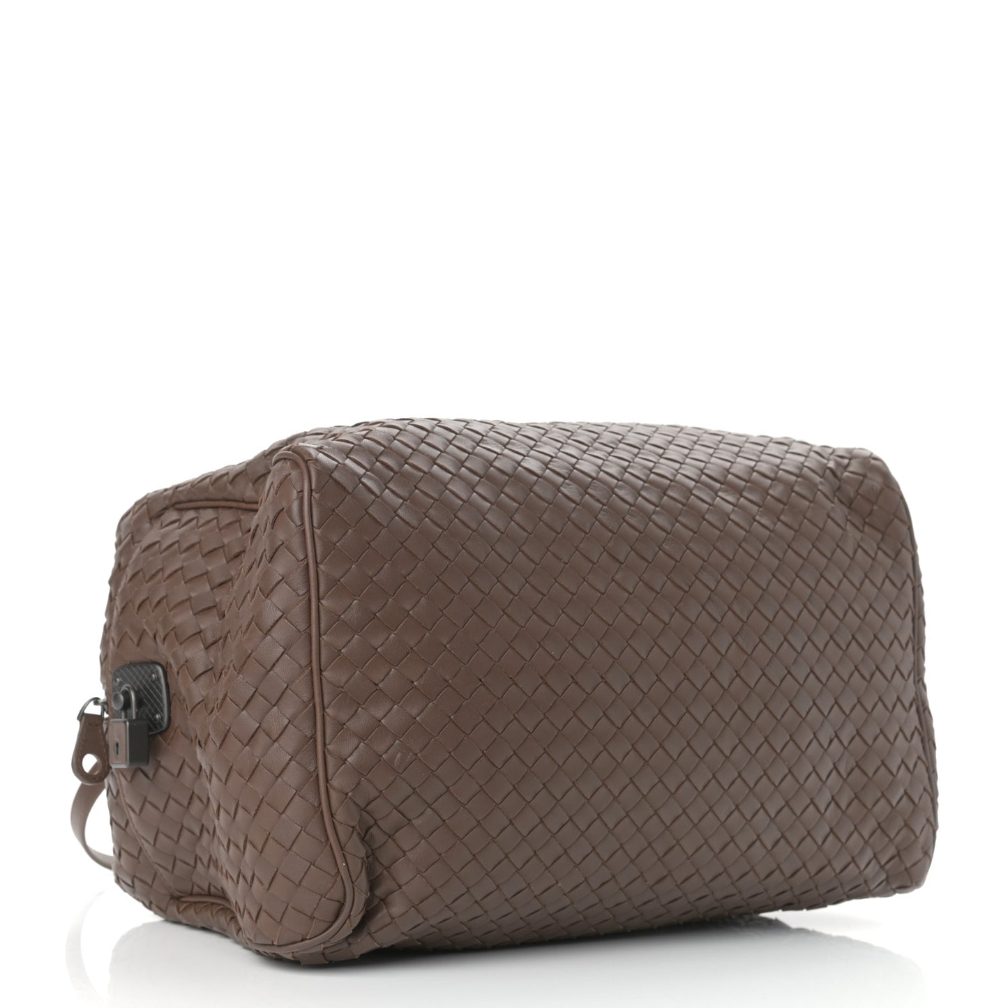 Nappa Intrecciato Boston Brown