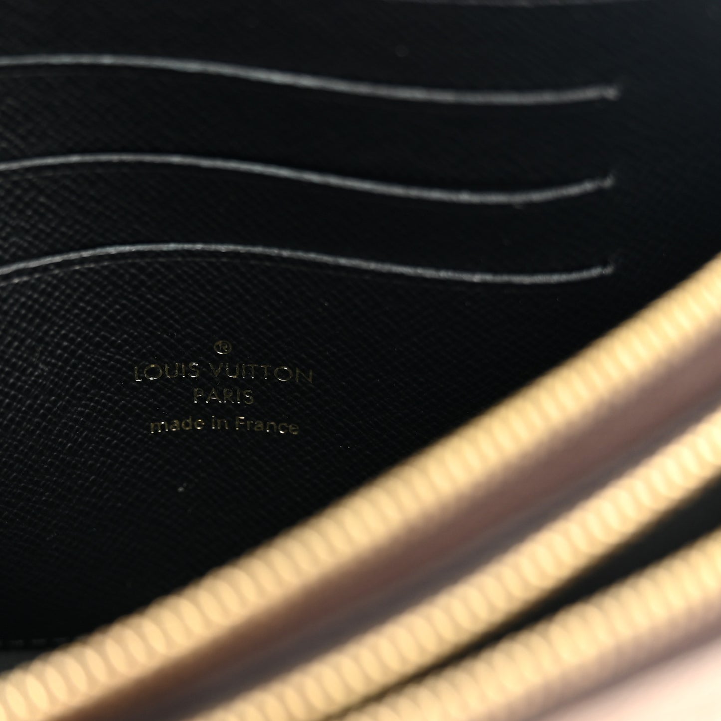 Reverse Monogram Giant Double Zip Pochette