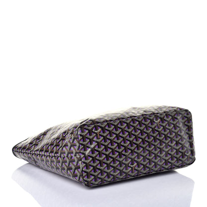 Goyard Goyardine Saint Louis Claire Voie PM Black Violet 4 of 8