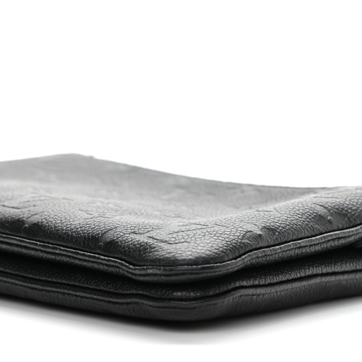 Empreinte Double Zip Pochette Black
