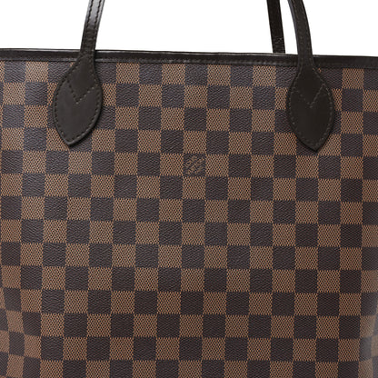 Louis Vuitton Damier Ebene Neverfull MM 7 of 9