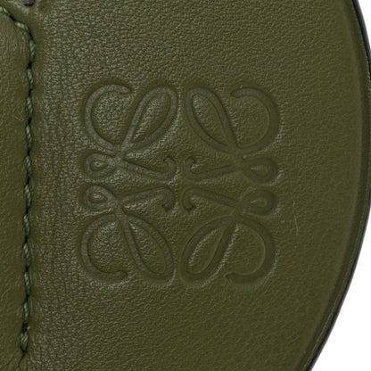 Loewe Calfskin Elephant Pouch Crossbody Bag Avocado 6 of 11