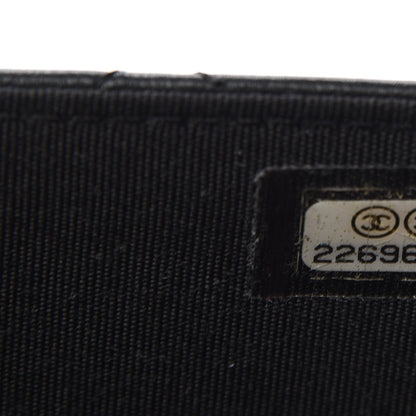 Chanel Lambskin Quilted Trendy CC Wallet On Chain WOC Black 8 of 9