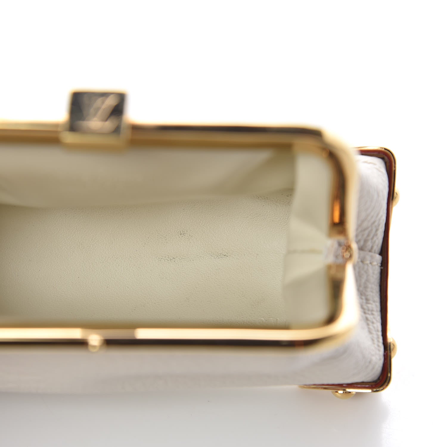 Louis Vuitton Suhali Porte-Monnaie Coin Purse White 6 of 9