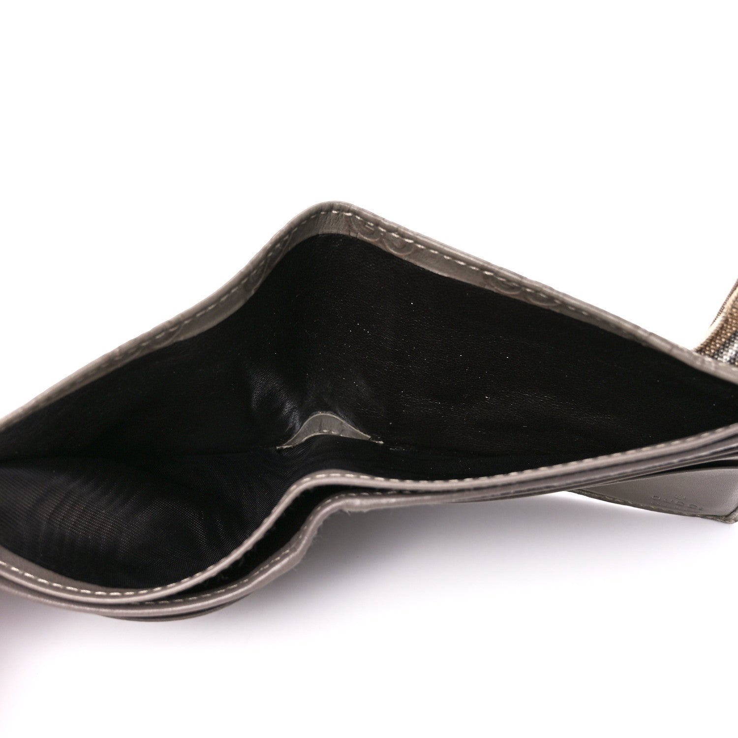 Gucci Guccissima Card Case Wallet Grey 6 of 14