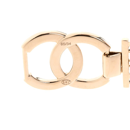 Chanel Lambskin CC Pearl Chain Belt Black 85 34 3 of 5
