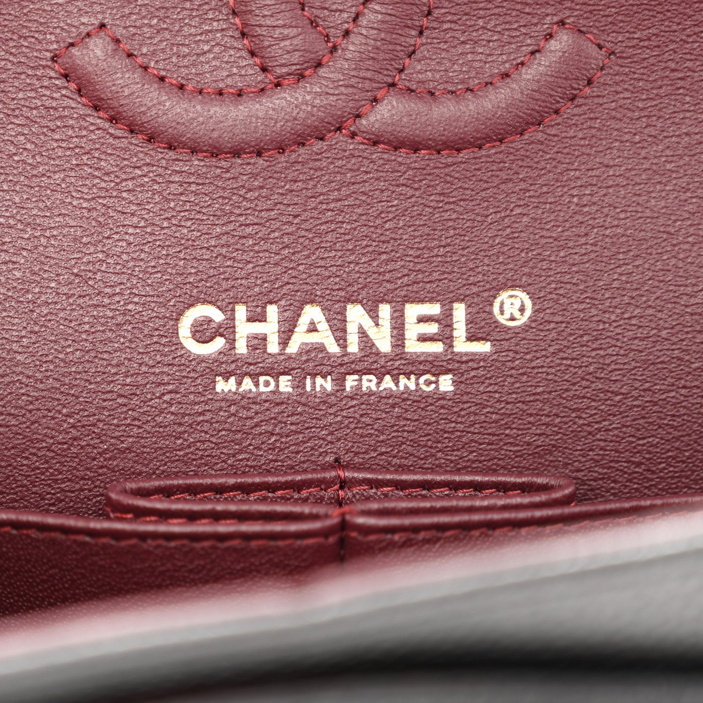 Caviar Quilted Small Double Flap Black