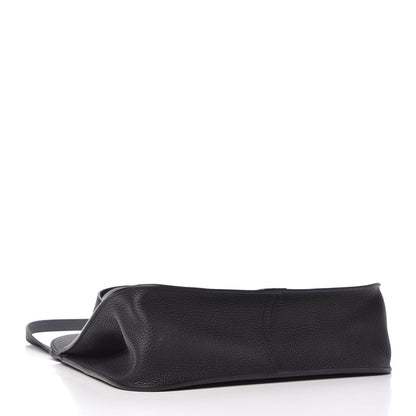 Hermes Taurillon Clemence Halzan 31 GM Black 4 of 8