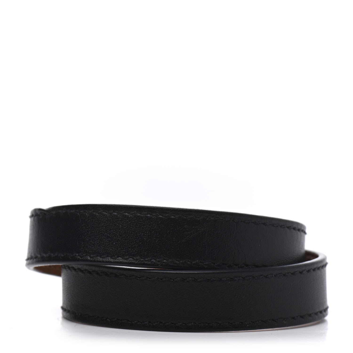 Hermes Box Kelly Double Tour Bracelet S Black 2 of 4