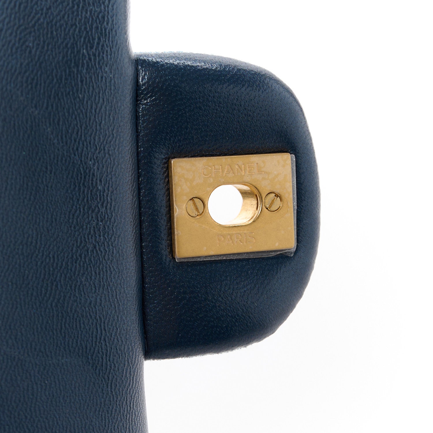 Chanel Washed Denim Quilted Mini Rectangular Flap Blue 7 of 12