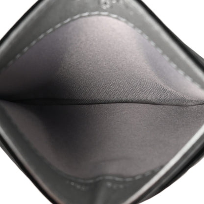 Chanel Lambskin Camellia Embossed Card Holder Black 5 of 10