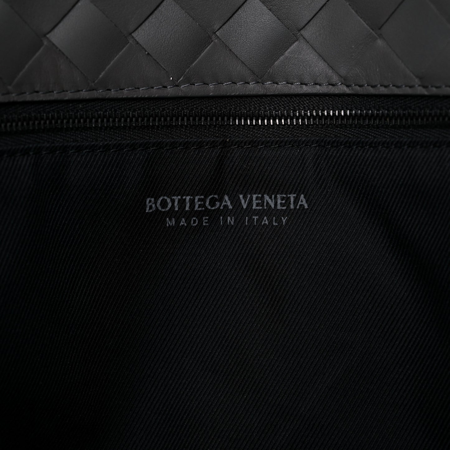 Nappa Intrecciato Tote Grey