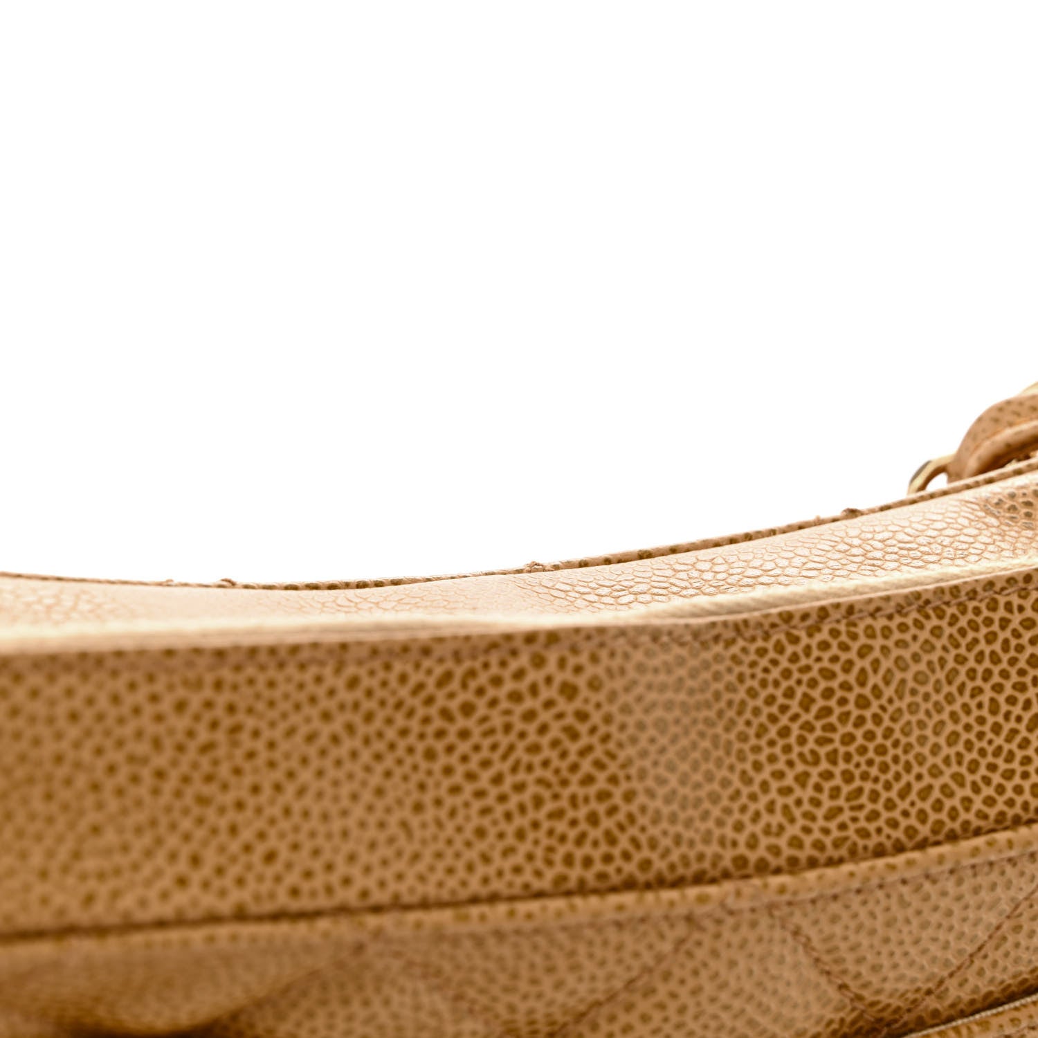 Chanel Caviar Quilted Timeless CC Shoulder Bag Beige 12 of 15