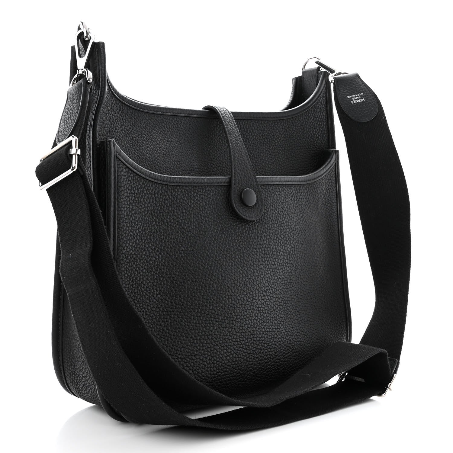 Hermes Taurillon Clemence Evelyne III PM Black 3 of 10