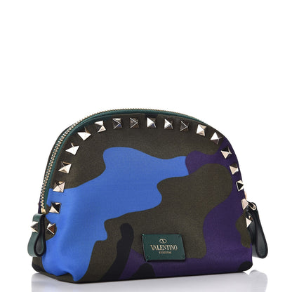 Valentino Garavani Nylon Camouflage Rockstud Cosmetic Pouch Multicolor 3 of 7