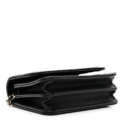Chanel Caviar Quilted Mini Wallet On Chain WOC Black 4 of 8