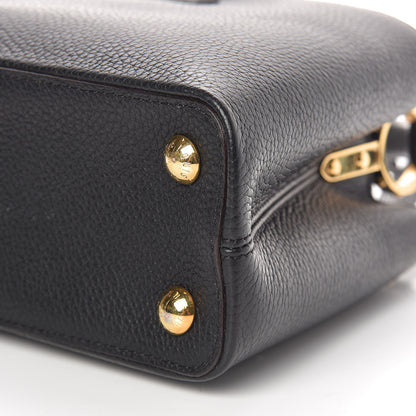 Louis Vuitton Taurillon Capucines BB Black 7 of 13