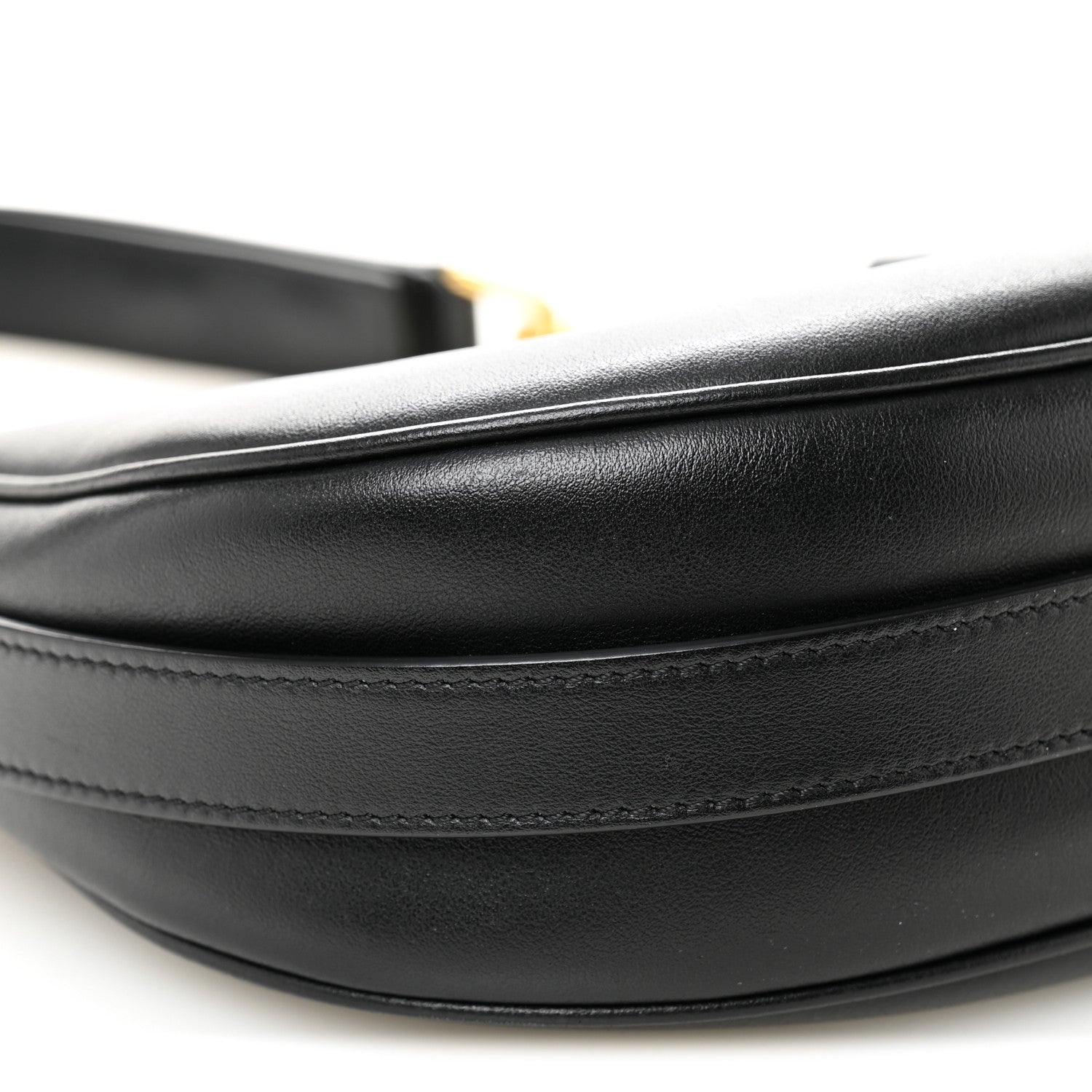 Celine Smooth Calfskin Medium Strap Ava Shoulder Bag Black 9 of 10