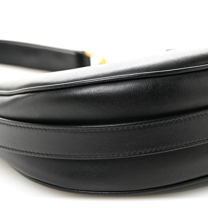 Celine Smooth Calfskin Medium Strap Ava Shoulder Bag Black 9 of 10