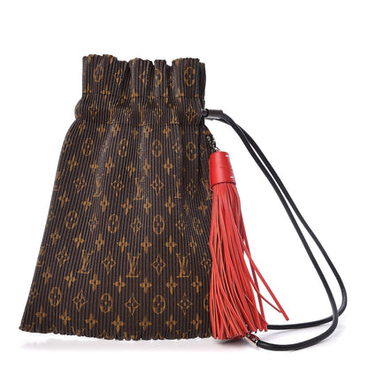 Louis Vuitton Monogram Canvas Pleated Explorer Bag PM 1 of 8