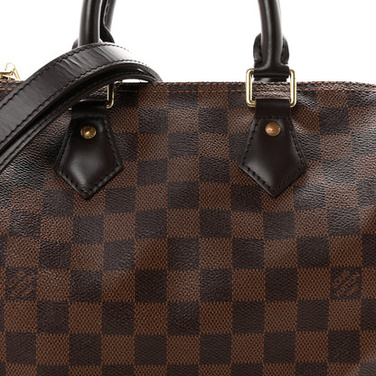 Louis Vuitton Damier Ebene Speedy Bandouliere 25 7 of 9