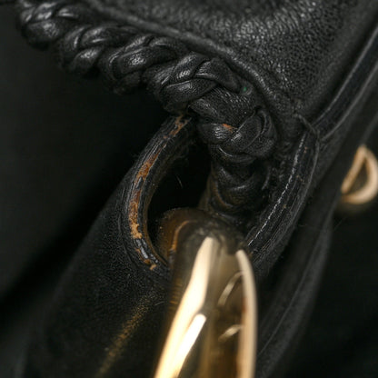 Gucci Calfskin Large Horsebit Chain Hobo Black 10 of 10