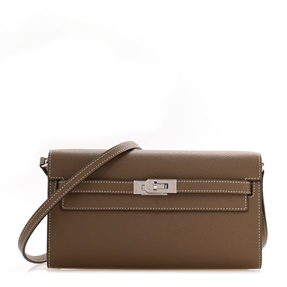 Hermes Epsom Kelly Wallet To Go Etoupe 1 of 12