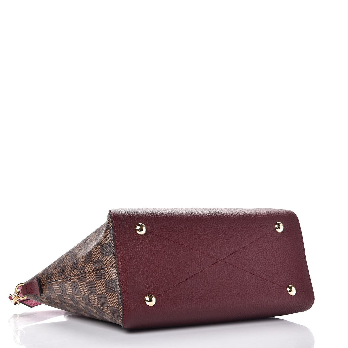 Damier Ebene Cuir Taurillon Hyde Park Fuchsia