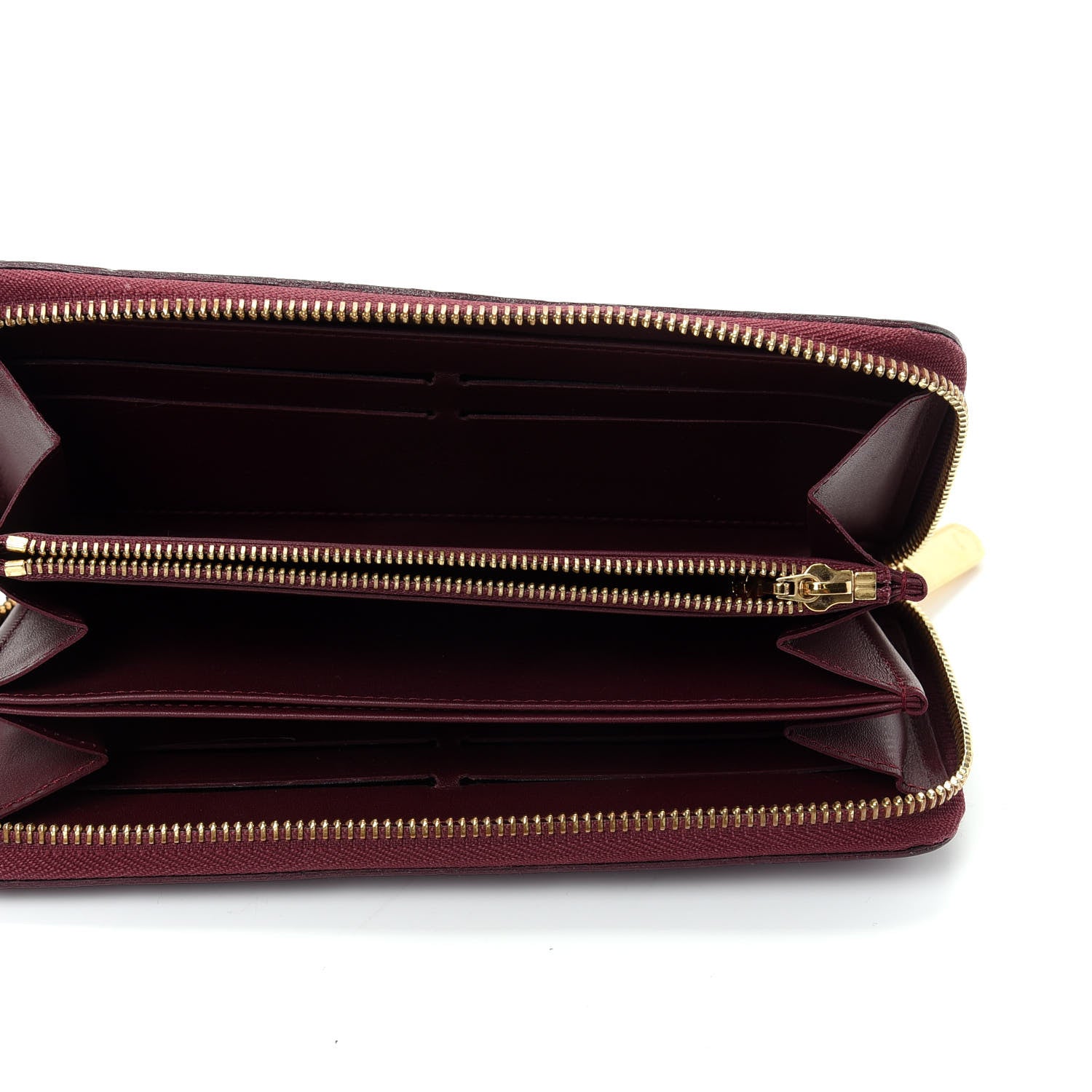 Louis Vuitton Vernis Zippy Wallet Rouge Fauviste 5 of 7