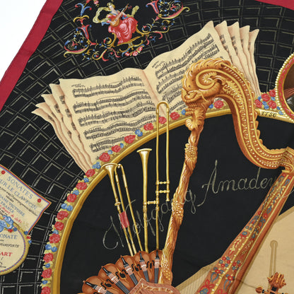 Hermes Silk Hommage A Mozart Scarf 90 4 of 5