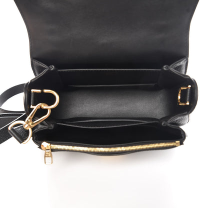 Louis Vuitton Grained Calfskin Vivienne NM Black 5 of 7