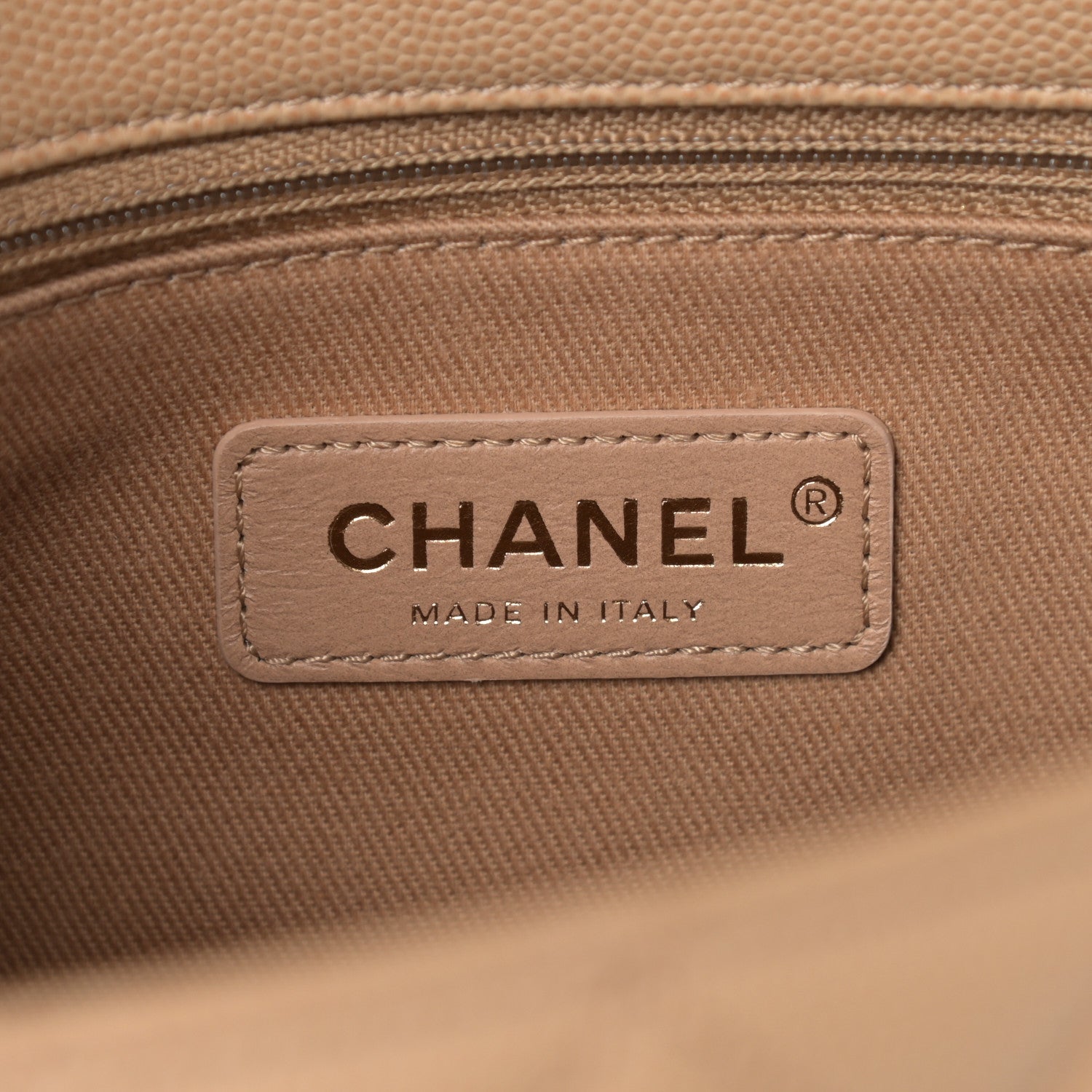 Chanel Caviar Lizard Embossed Quilted Small Coco Handle Flap Beige 6 of 9