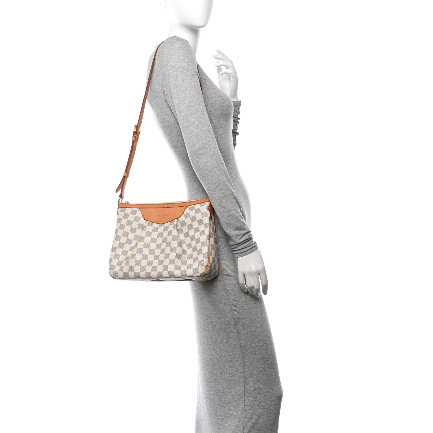 Louis Vuitton Damier Azur Siracusa PM 2 of 13